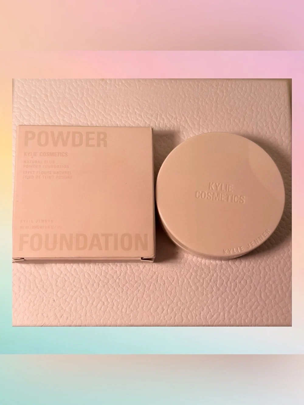 Kylie Cosmetics Natural Blur Powder Foundation 2N | Matte Finish | Full Size